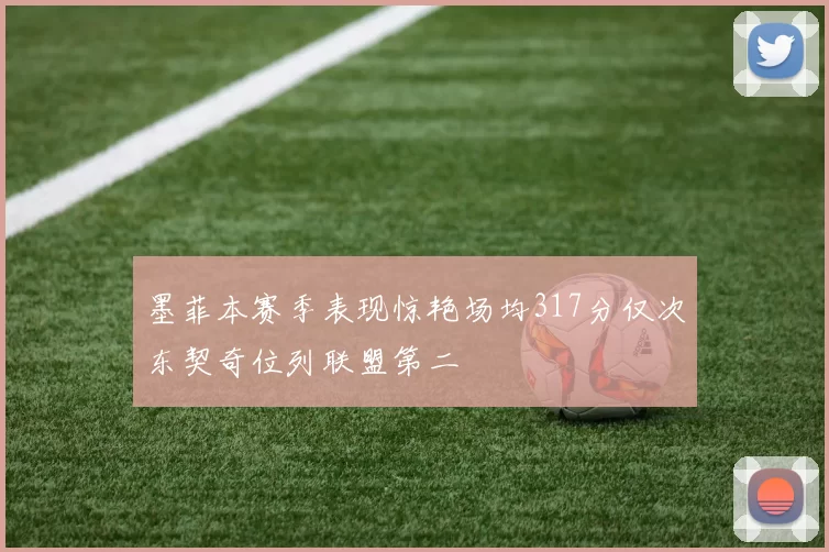 墨菲本赛季表现惊艳场均317分仅次东契奇位列联盟第二